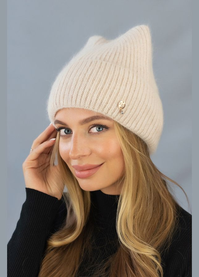 Шапка з відворотом "Кішка" Braxton (301296650)