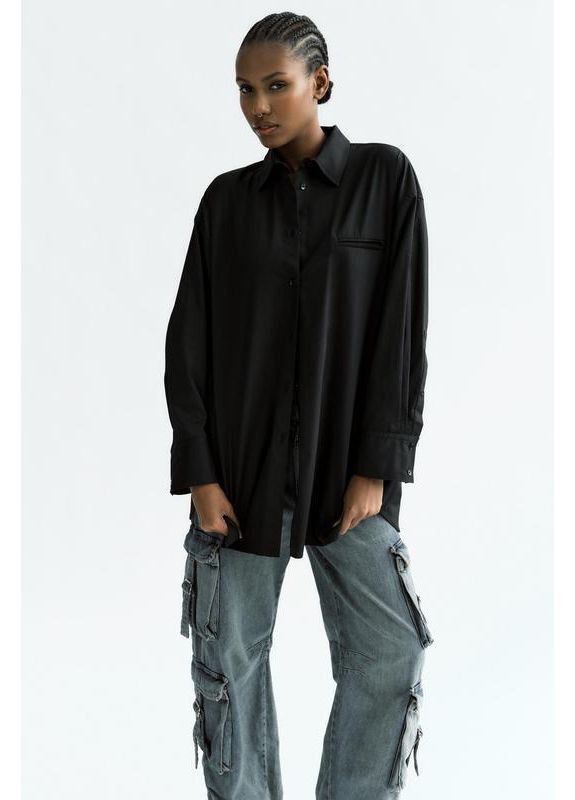 Черная рубашка Zara