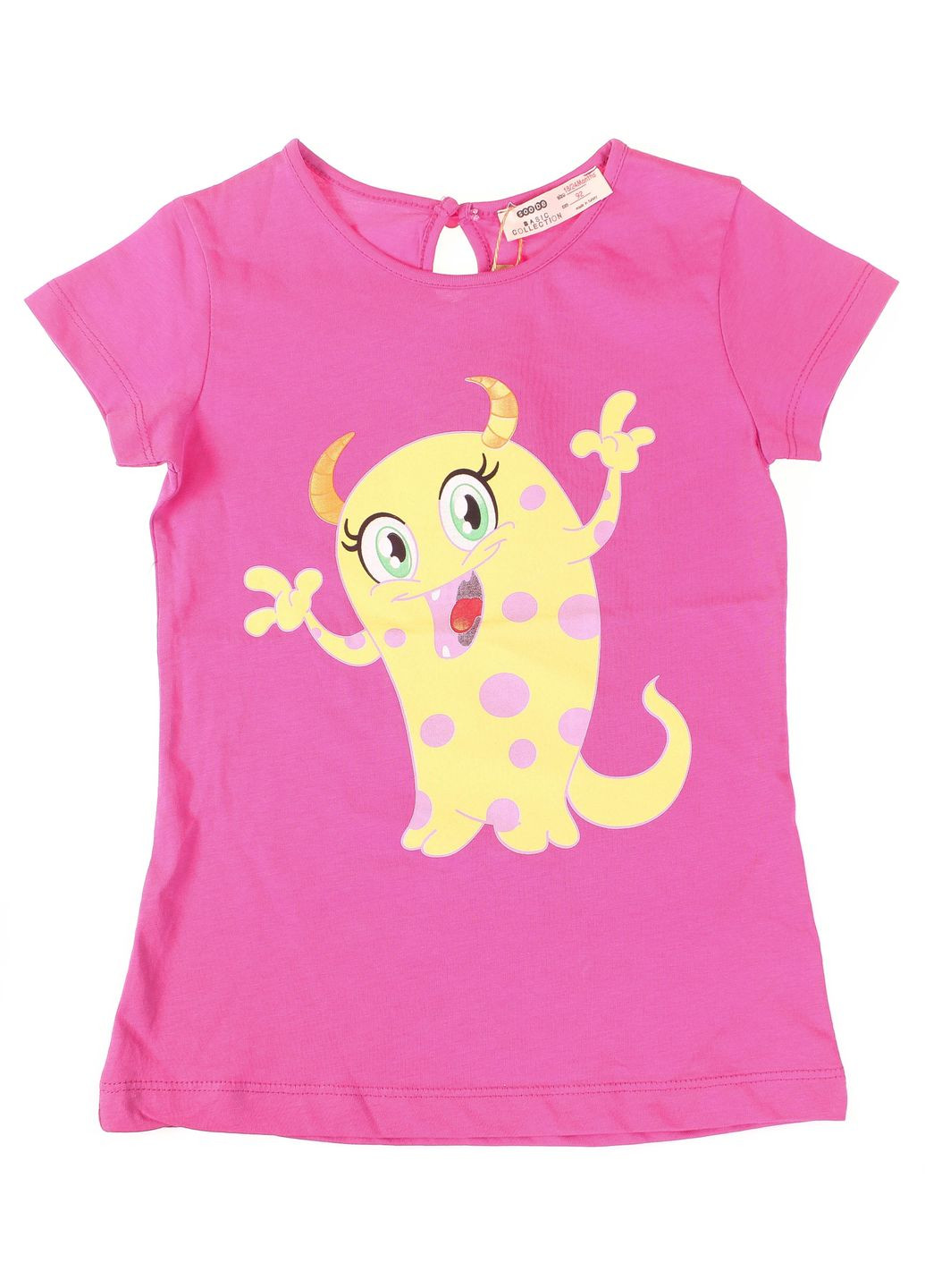 Малинова літня футболка 15ykctsrt525 вишневий Soobe