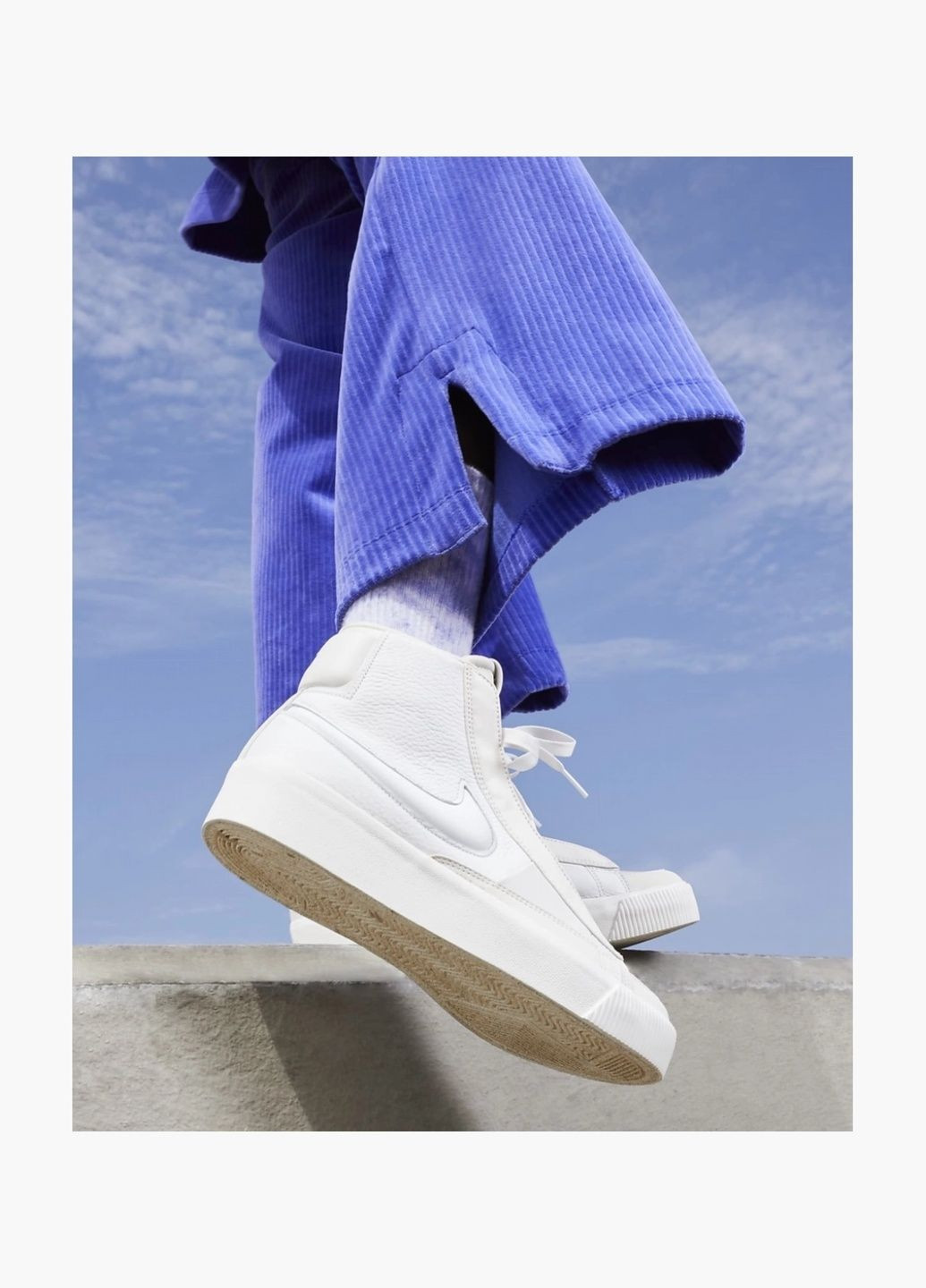 Кросівки жіночі Blazer Mid Victory White Dr2948-100 Nike білі (333653540)