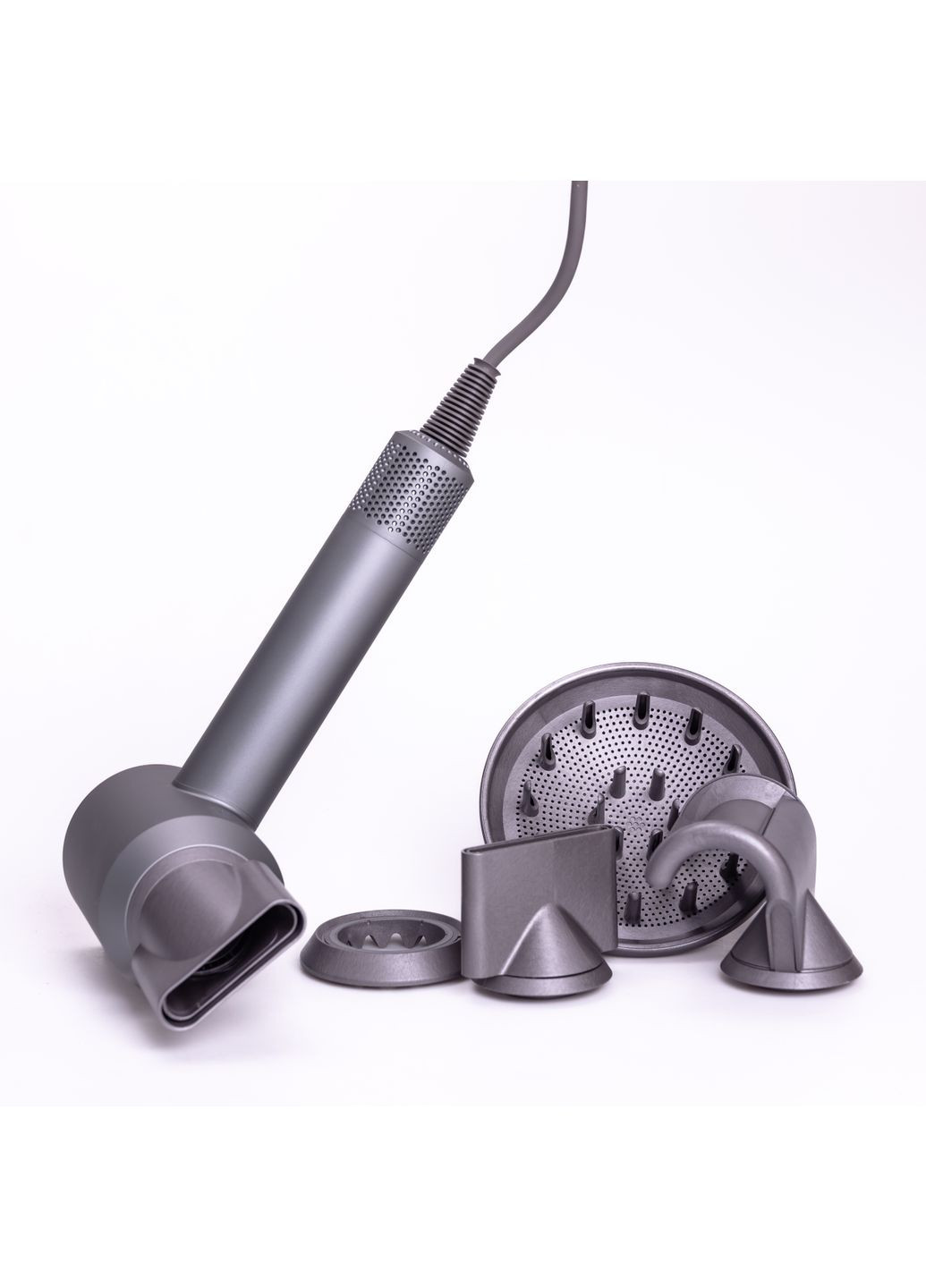 Фен-стайлер для волосся 5 в 1 Magic Hair Supersonic Premium 5 насадок, фуксія Energy MAX (362452593)