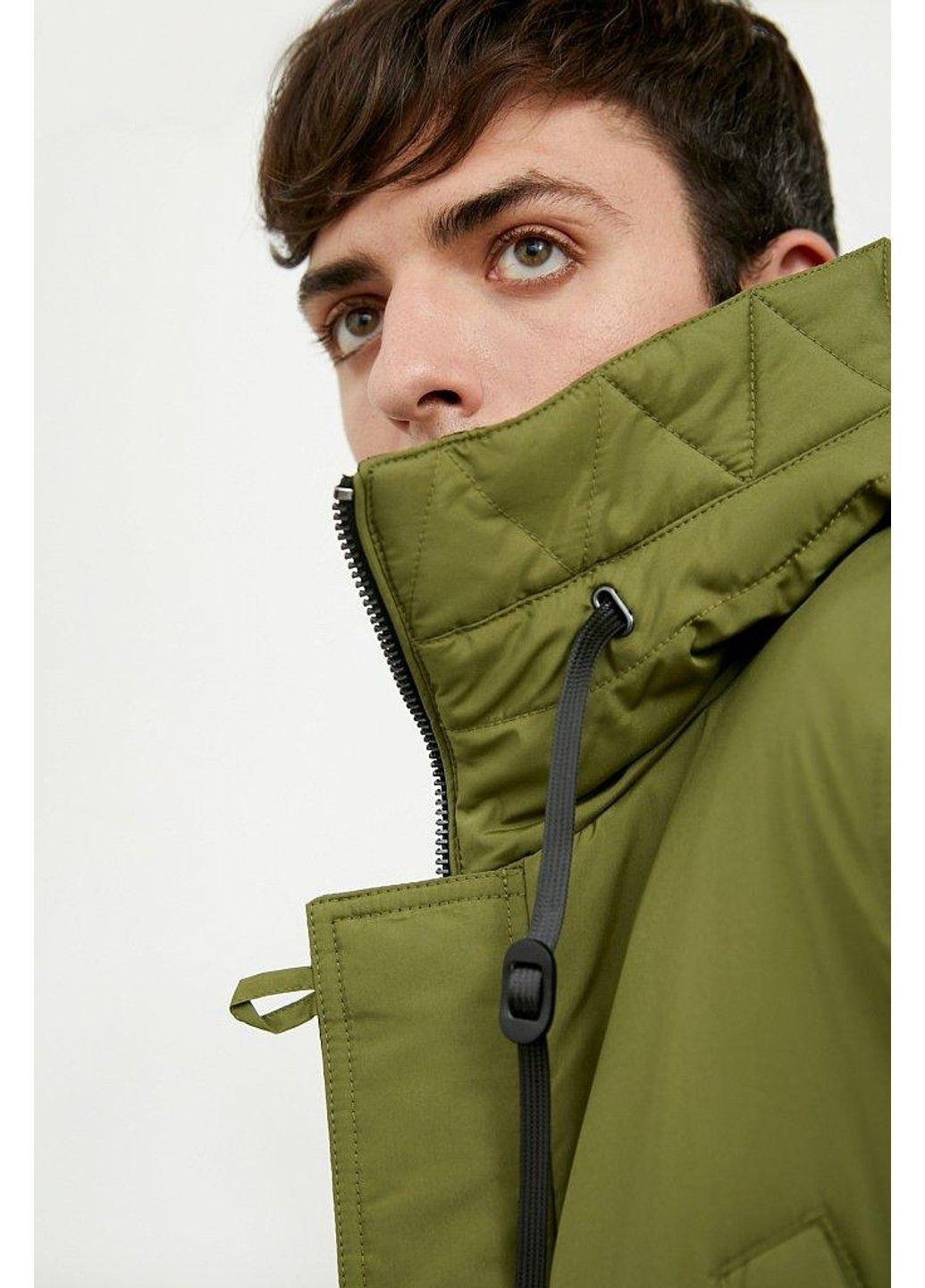 Зеленая зимняя зимняя парка a20-42010-900 Finn Flare