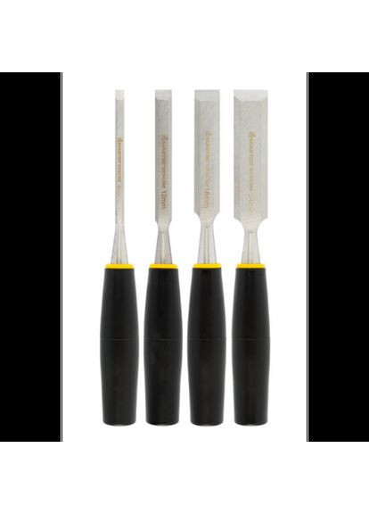 Набір стамесок 4 шт. (6 12 18 24) (14-1700) Mastertool (335049454)