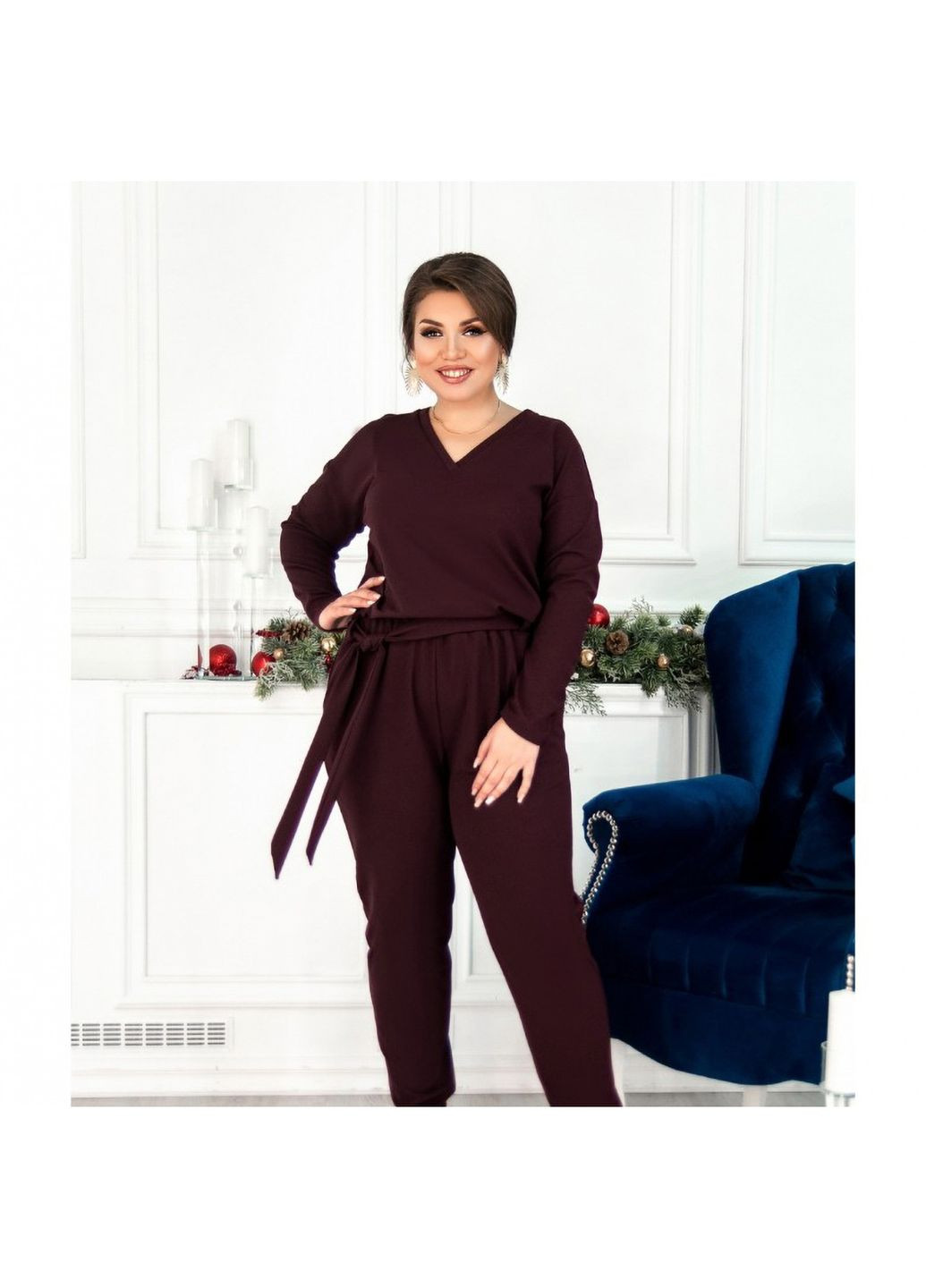 Комбинезон Liton темно-вишневый дайвинг