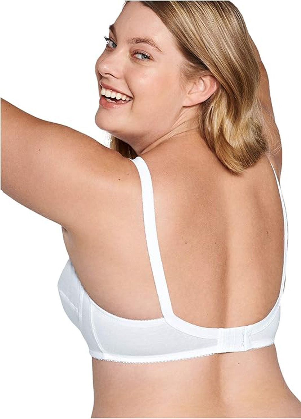 Білий бюстгальтер Naturana