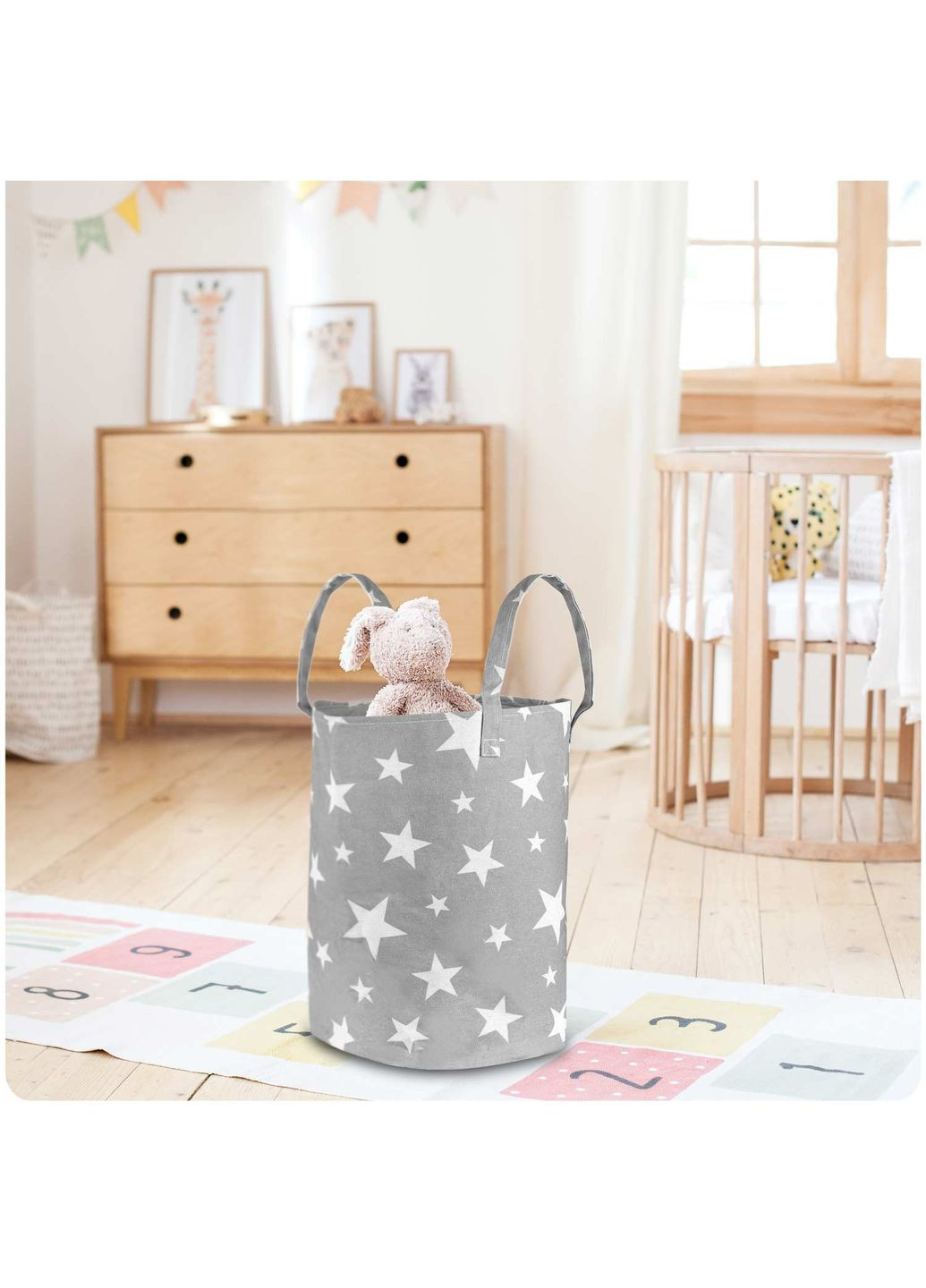 Кошик для іграшок в зірочки Nukido (369931965)