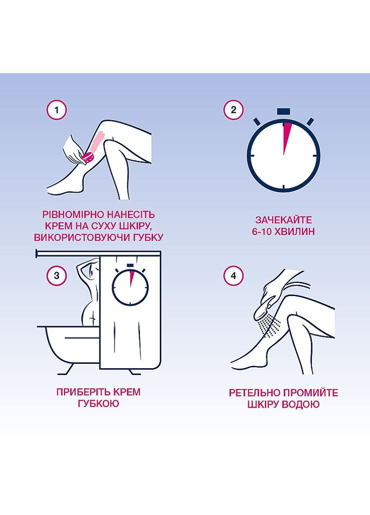 Крем для депіляції в душі для чутливої шкіри з Алоє Вера MINIMA 135ml (106249-143920) Veet (365800517)