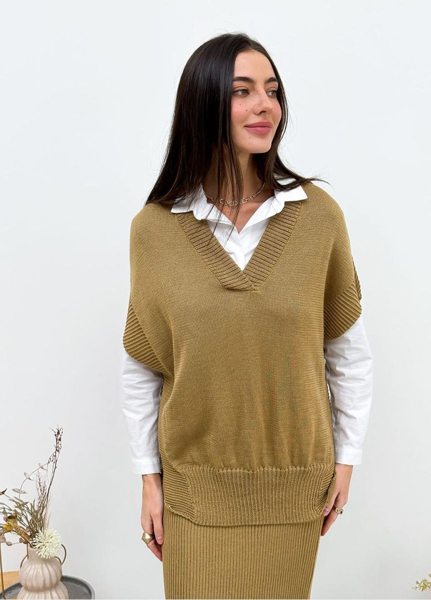 Жіноча в’язана жилетка Jolie ARTKNIT (ak32213p) Art Knit (369165474)