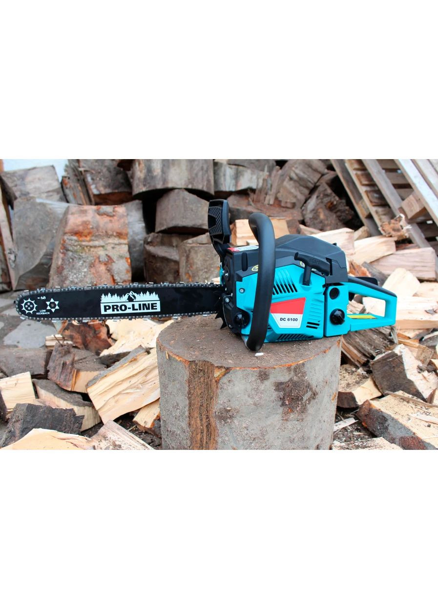 Бензопила DC 6100 — 4,5 кВт, 52 см³, шина 45 см, потужна та надійна Makita (372296089)