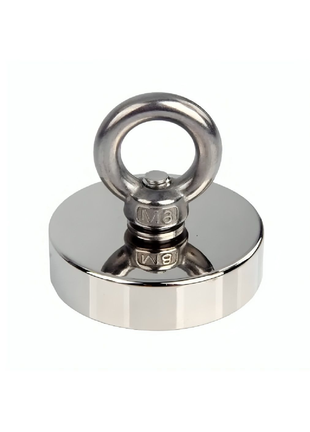 Пошуковий магніт з кільцем в корпусі з розривною вагою до 55 кг для пошуку металевих предметів 42 мм (481022-Prob) Unbranded (351225218)