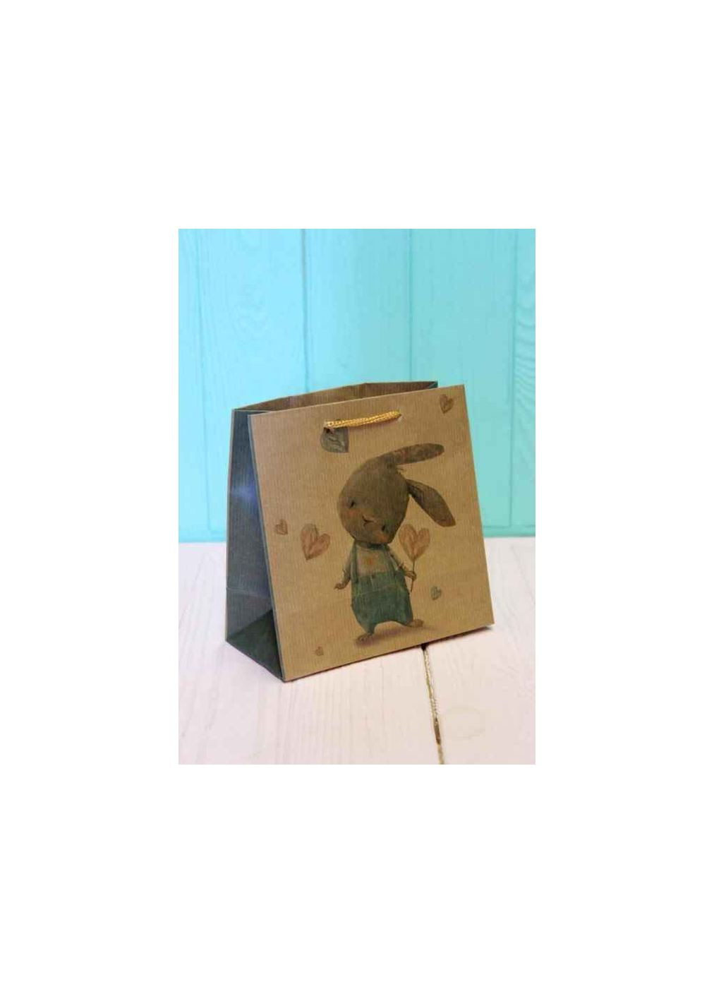 Пакет подарунковий крафт №ПАК ЧШ-1053К Упаковкін (369145152)