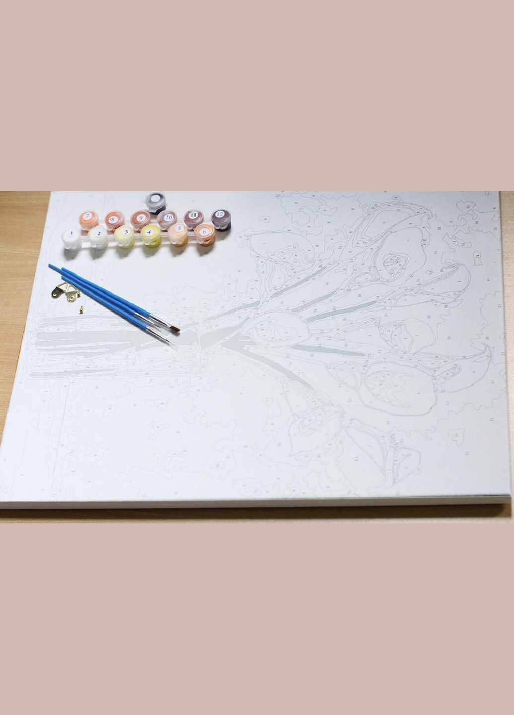 Картина по номерам Изумрудная сова с красками металлик BS54117 ТМ Брашми 40х50 см Brushme (331111999)