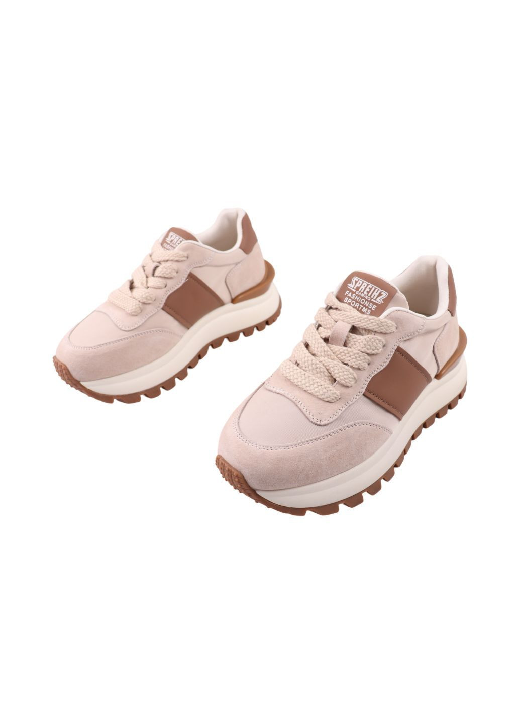 Кросівки жіночі бежеві текстиль Berisstini 311-24DK бежеві (301524924)