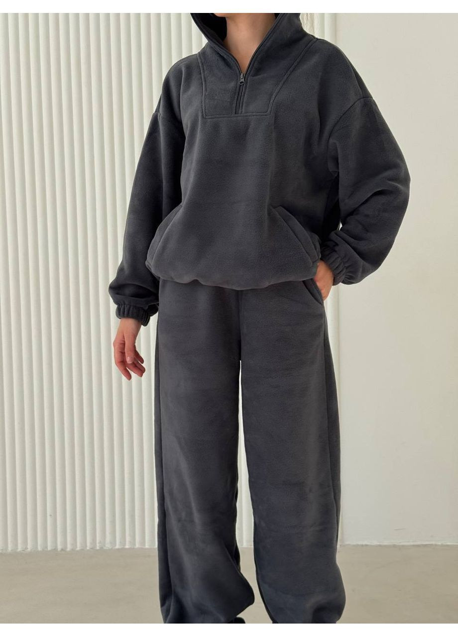 Женский теплый костюм из флиса полар No Brand (366238464)