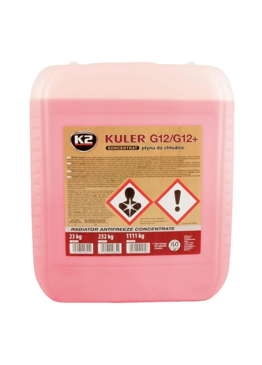 Антифриз концентрат Kuler Long Life 20 л (W416C) (K20271) K2 (367607771)