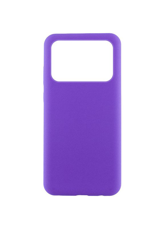Чохол Silicone Cover (AAA) для Xiaomi Poco X6 Pro Lakshmi (356103544)