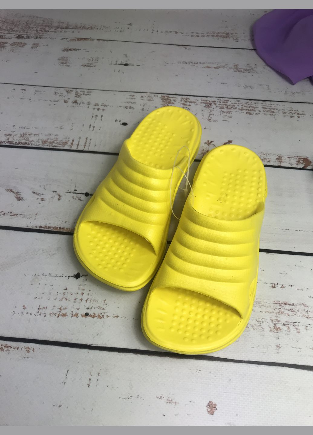 Шлепанцы для детские Желтый (1004) Demur (335057491)