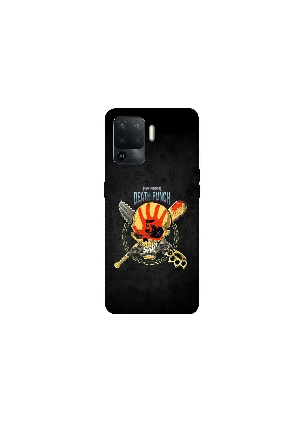 Чохол на Oppo Reno 5 Lite Five finger death punch ver.2 Frontalka (357293986)