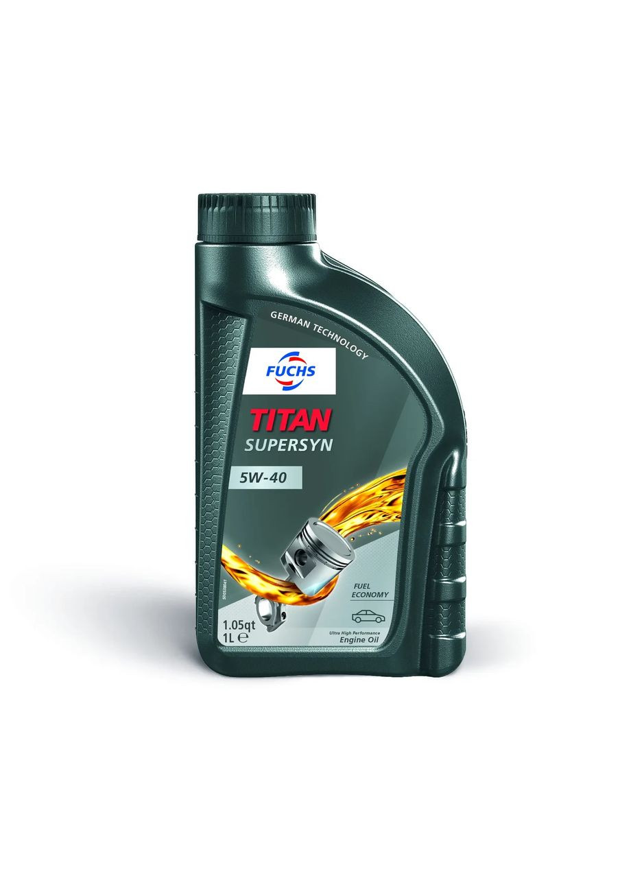FUCHS TITAN SUPERSYN 5W-40 1Л — НАДЕЖНАЯ ЗАЩИТА И МОЩНОСТЬ ДВИГАТЕЛЯ КАЖДОГО ДНЯ Fuchs Oil (366738054)