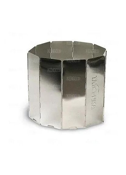 Витрозащита для горелки Tatonka Faltwindschutz 10tlg, Silver None (338371107)