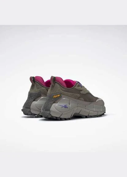 Оливковые (хаки) кроссовки zig kinetica 2.5 edge Reebok