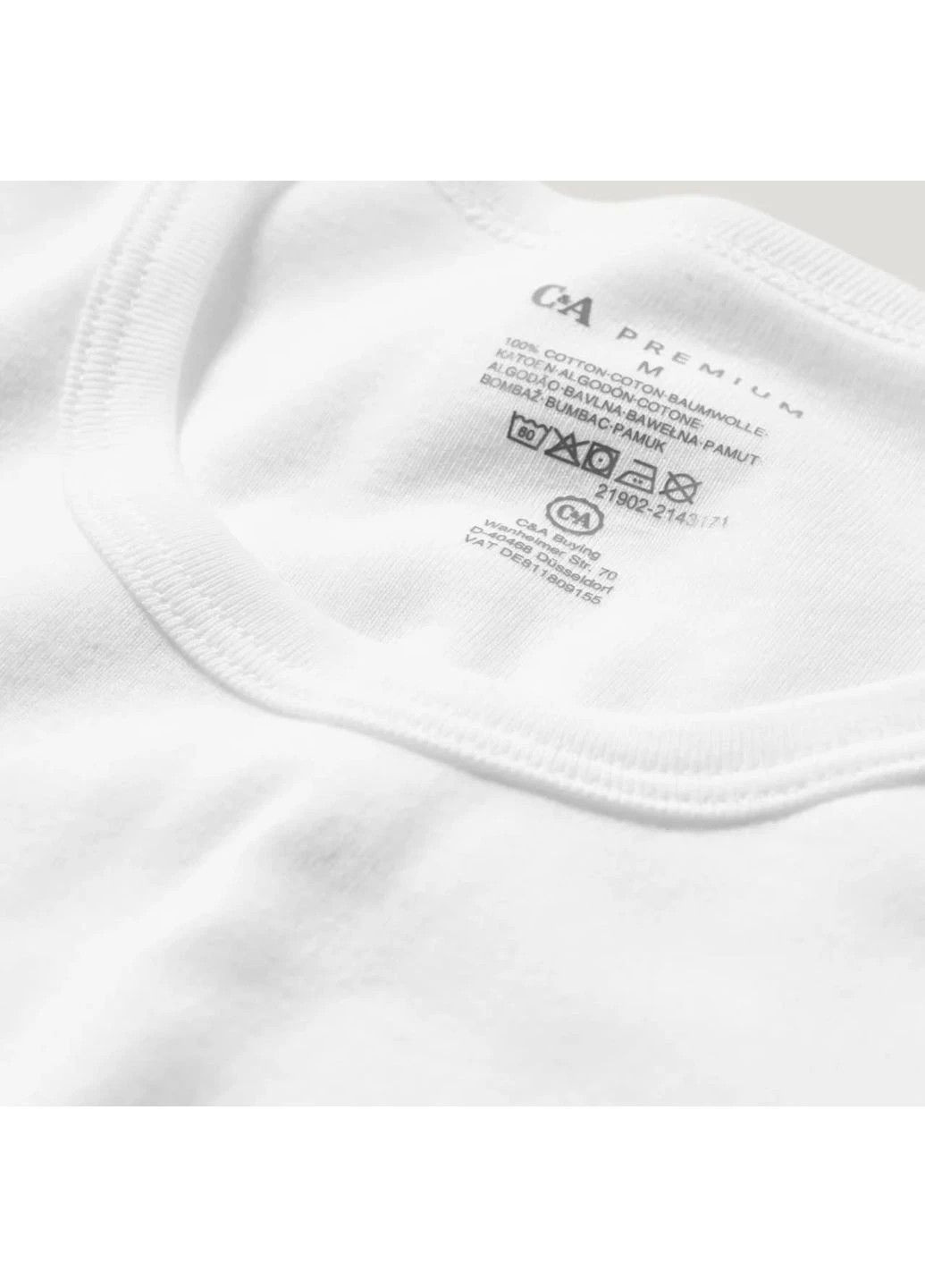 Белая футболка C&A