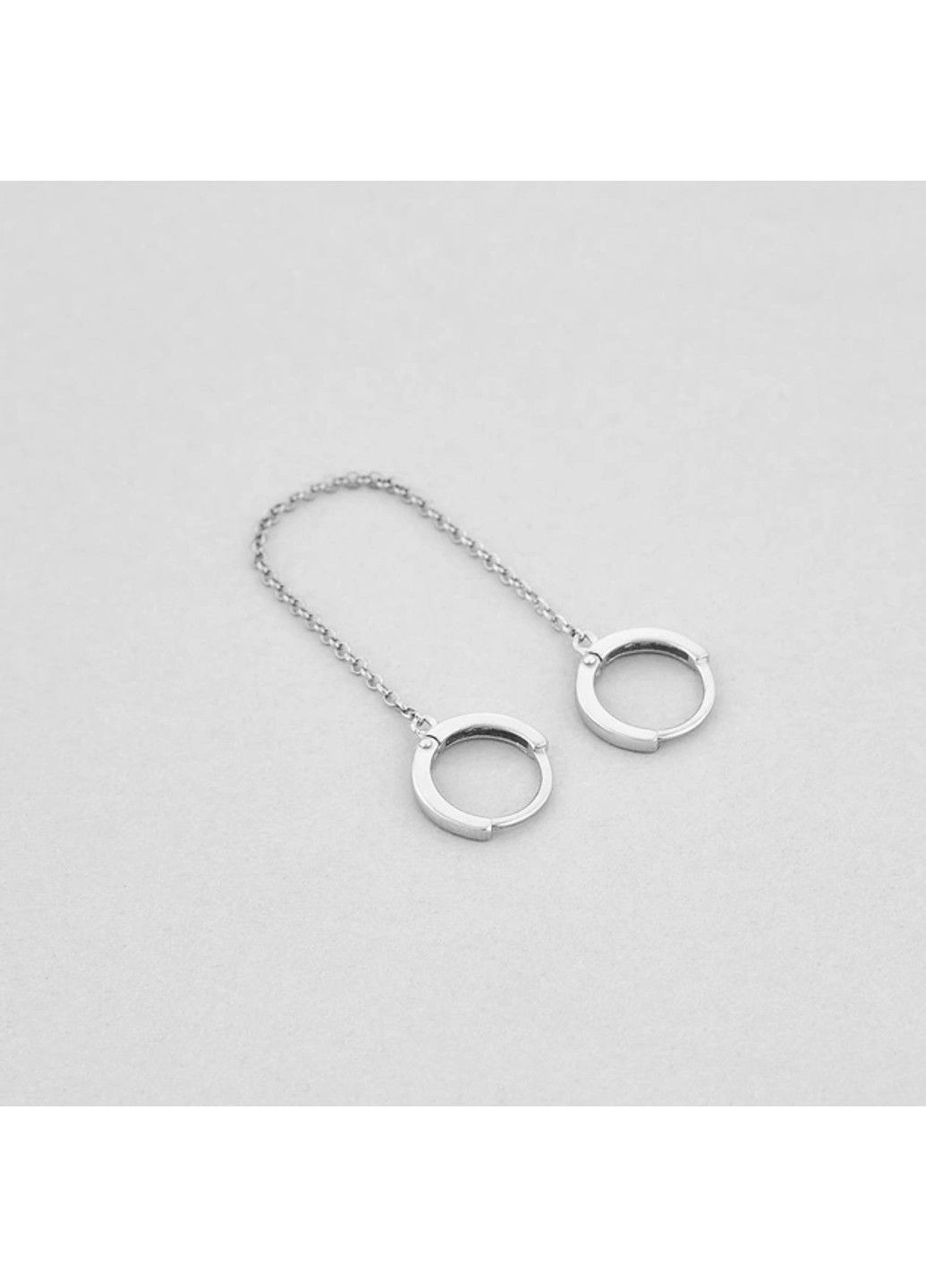 Срібні сережки Minimal UMAX (289351586)