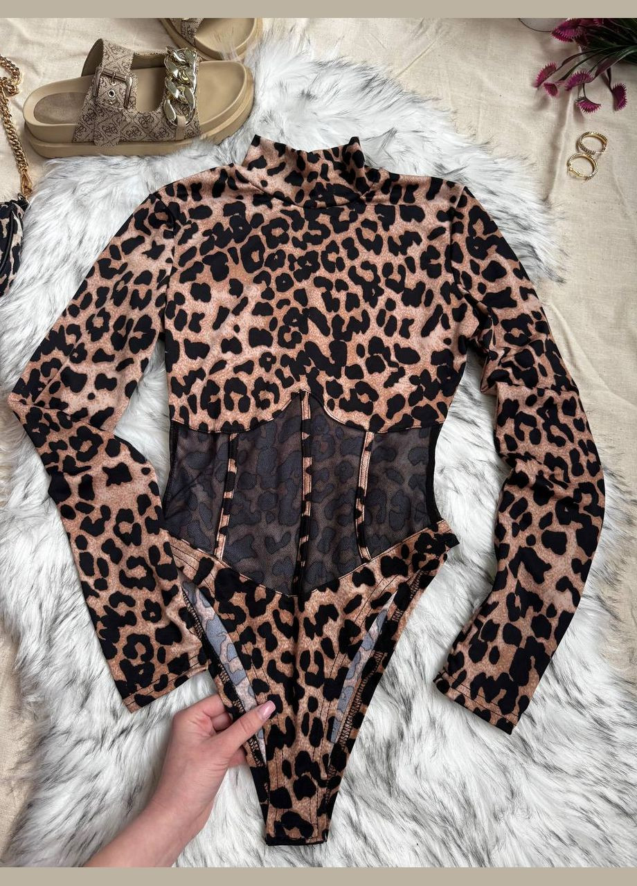 Боді з вставкою сітки Adelante (322443693)