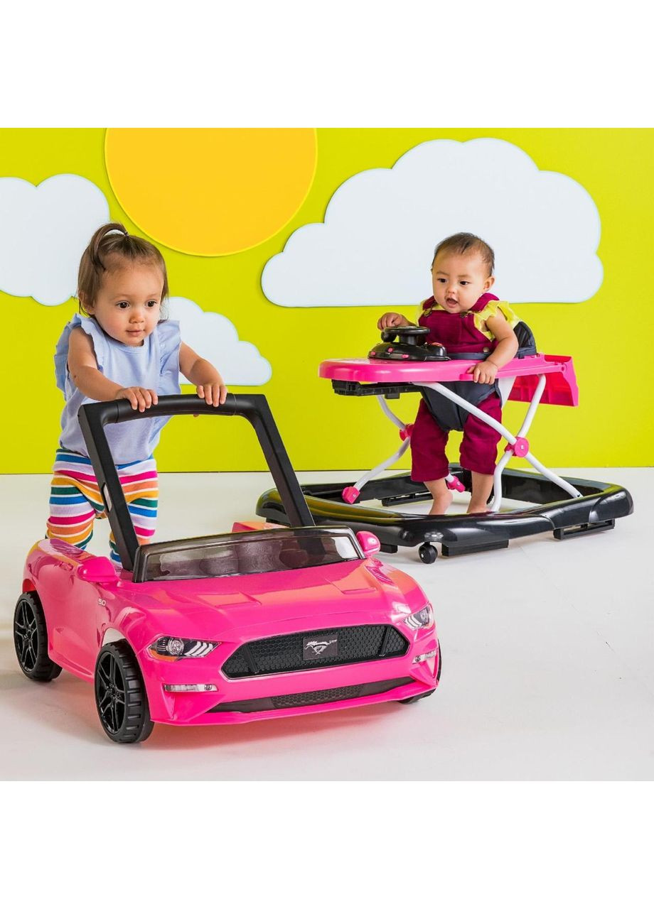 Детские ходунки 4 в 1 Ford Mustang Rose, 74451112124 Bright Starts (362541079)