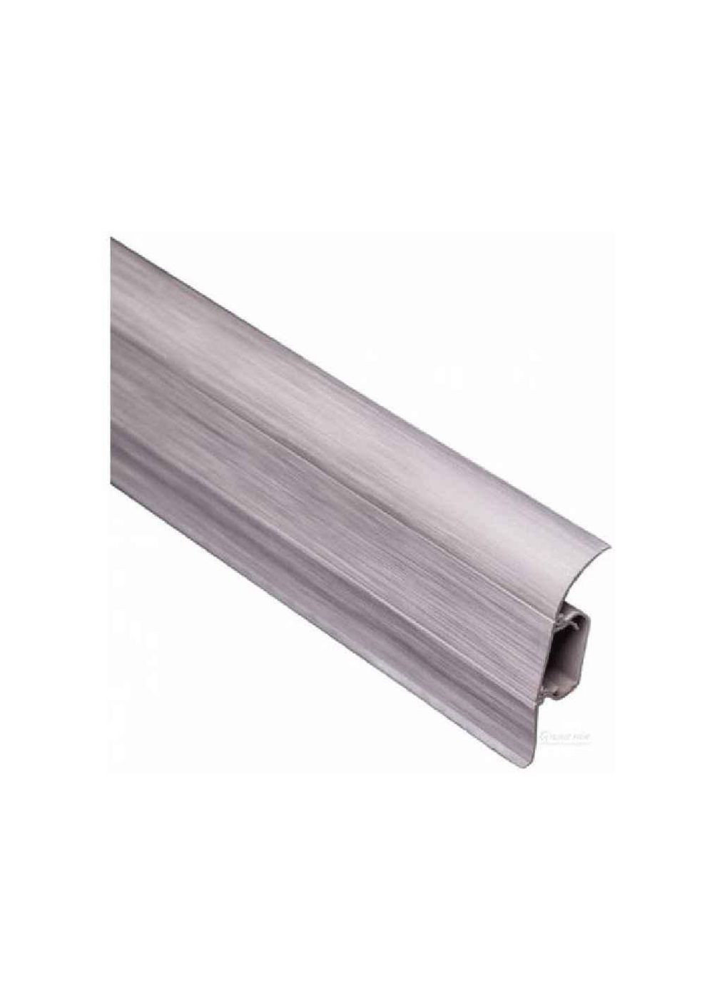 Плинтус 56 с резинкой 70 Серебро 2,5мТМ ТИС (305058836)