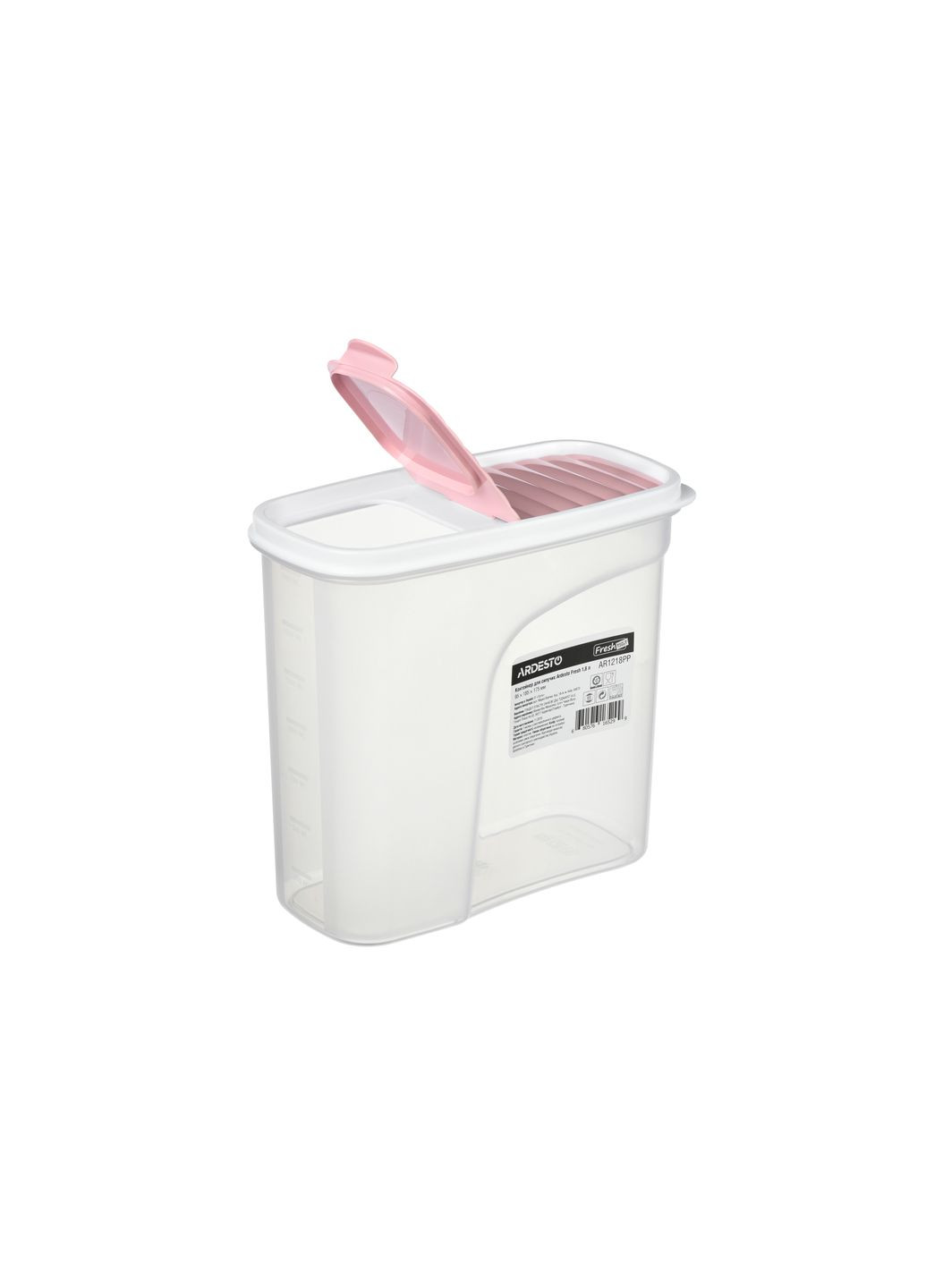 Контейнер для сипучих продуктів 1,8 л Fresh AR1218PP Ardesto (306514922)