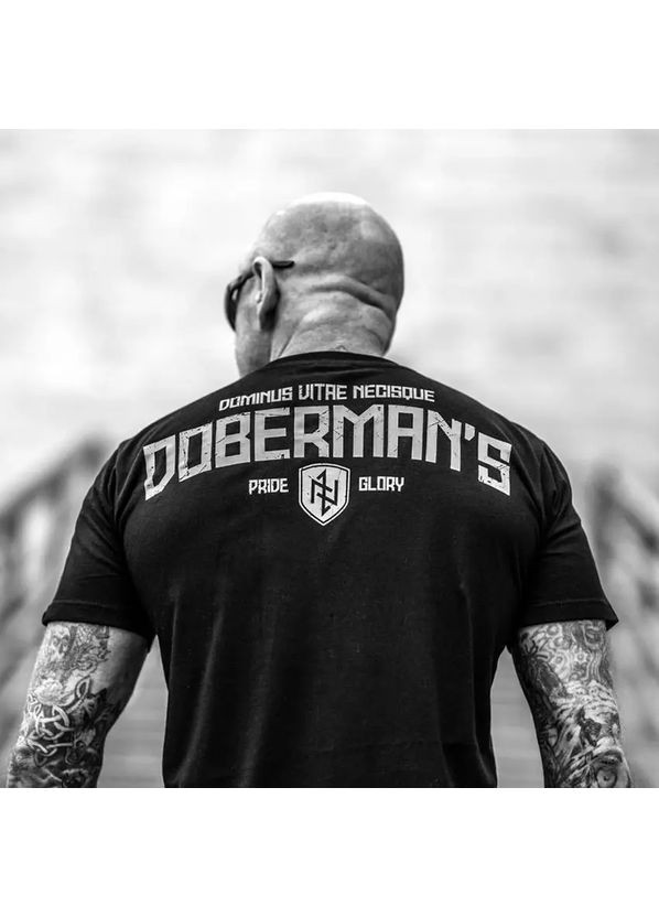 Чорна лонгслів pride glory ls285bk Dobermans Aggressive