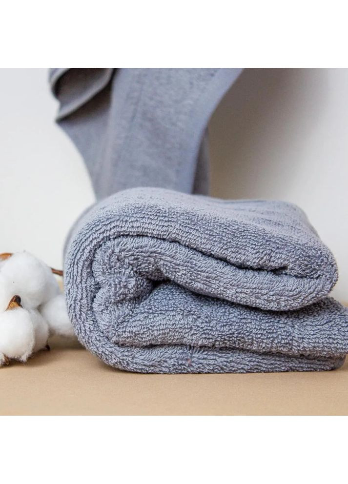 Полотенце для рук Fancy Р-04180_29737 50х90 см серое ТЕП комбинированный