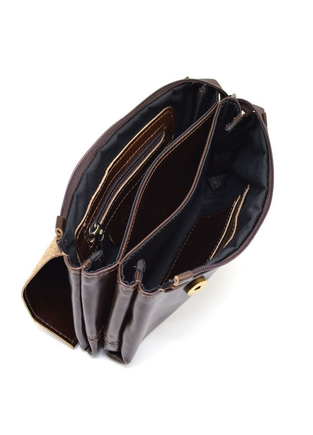 Чоловіча шкіряна сумка 23.5х14.5х4 см TARWA (315870057)