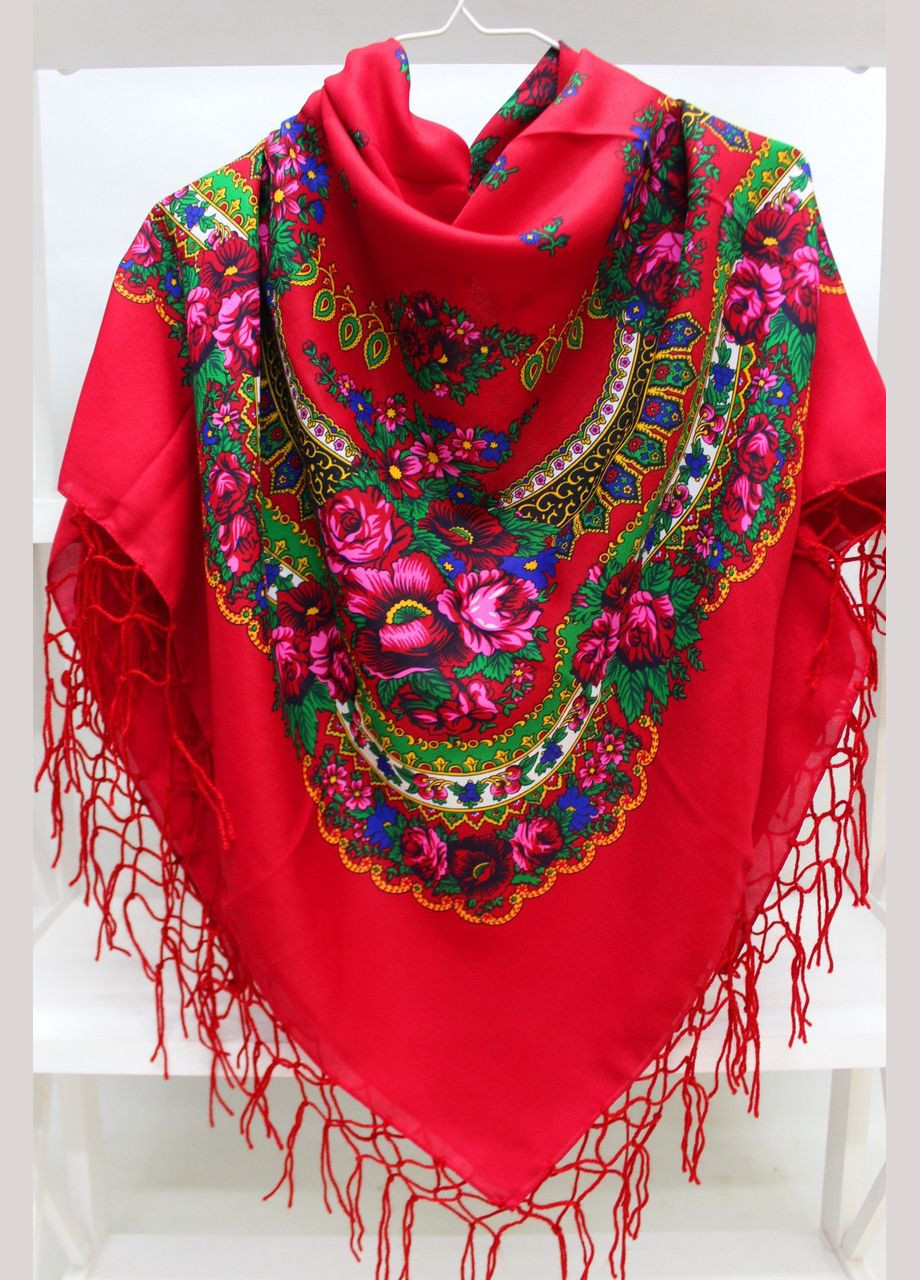 Платок шерстяной украинский народный "Вечные традиции" код 630006 Husta (322502180)