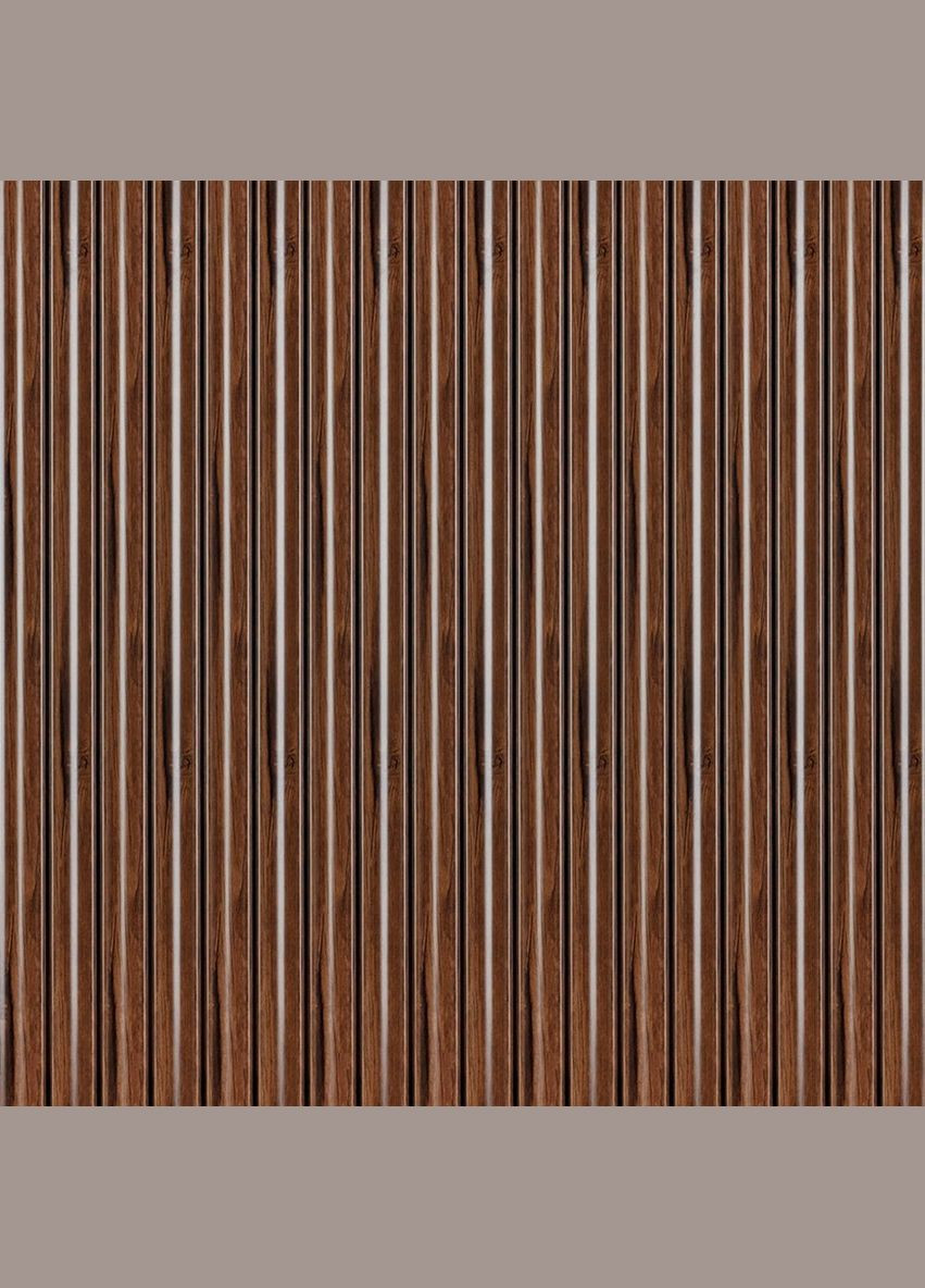 Декоративная PS рейка 2900*120*12мм D (3DPanda-2144) Sticker Wall (323155336)