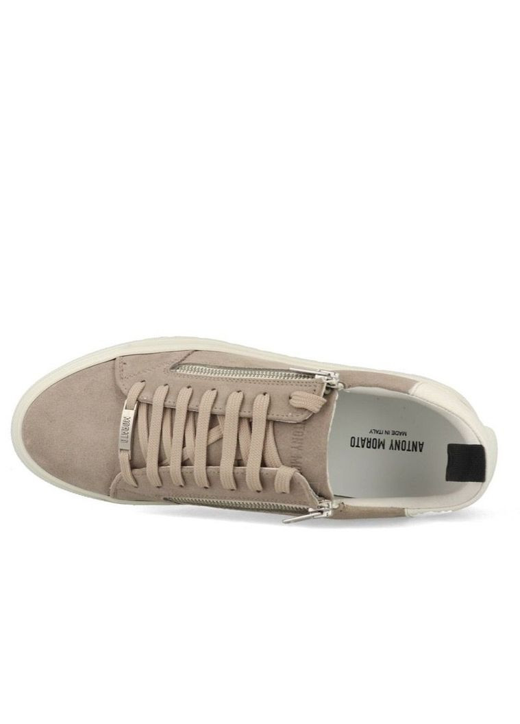 Бежевые сникеры Antony Morato