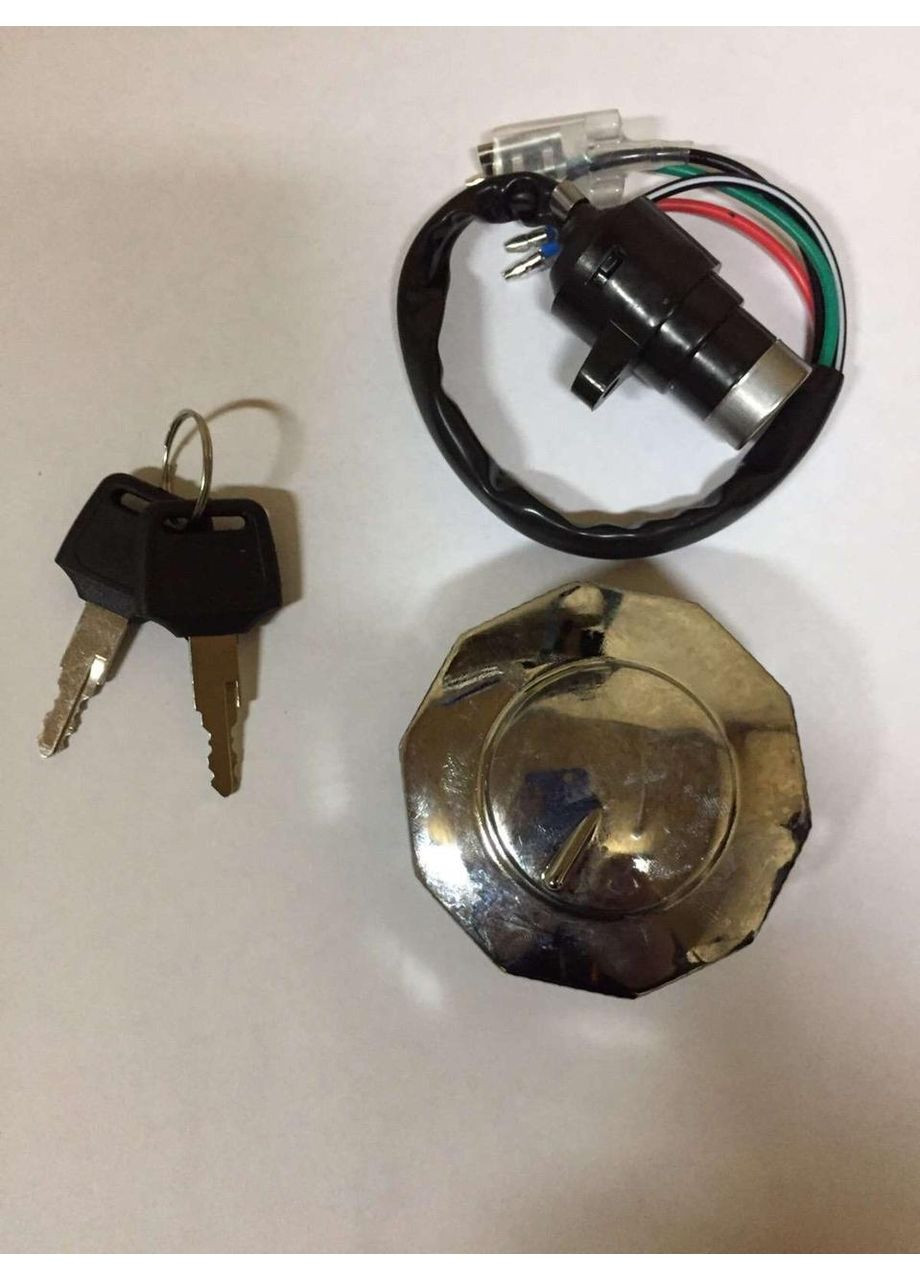 Замок запалювання (комплект) (+кришка бака) Alpha (mod:B) No Brand (370183963)