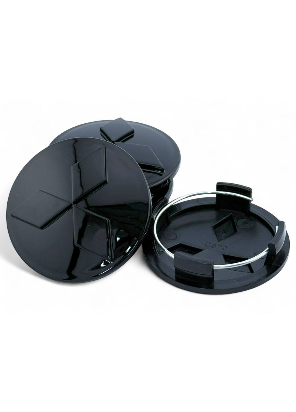 Колпачки в диски 60/54 заглушка для дисков Мицубиси (4 шт.) No Brand (364958970)