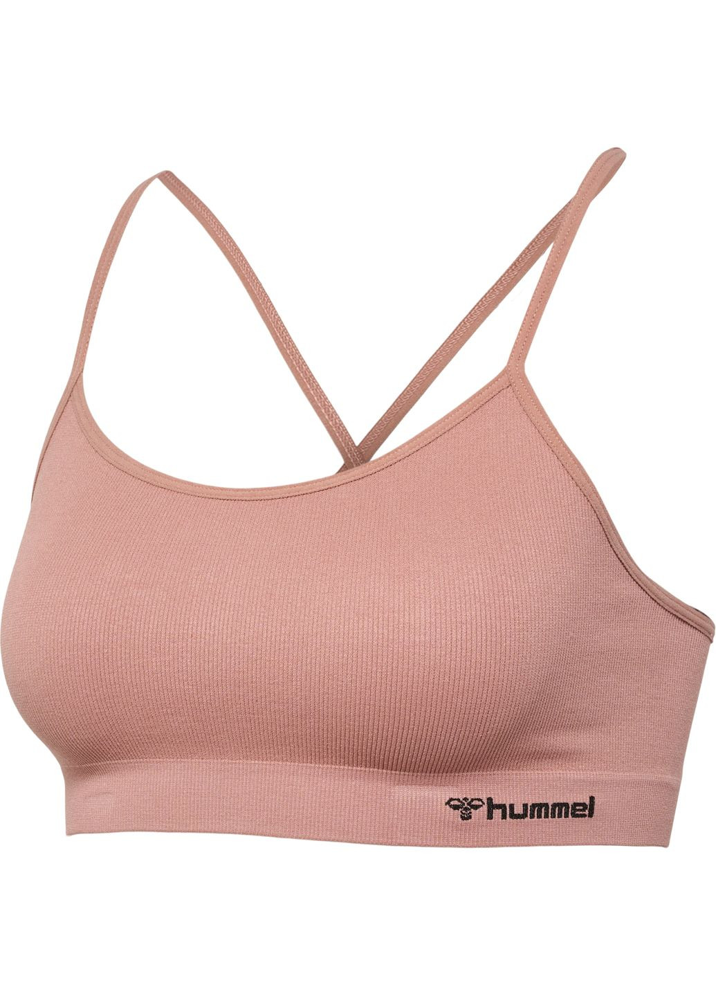 Спортивний топ безшовний для жінки BEECOOL 211785 рожевий Hummel (269237043)