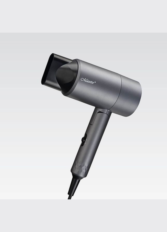 Дорожній фен для волосся MR-209 1600 Вт сірий Maestro (364752171)