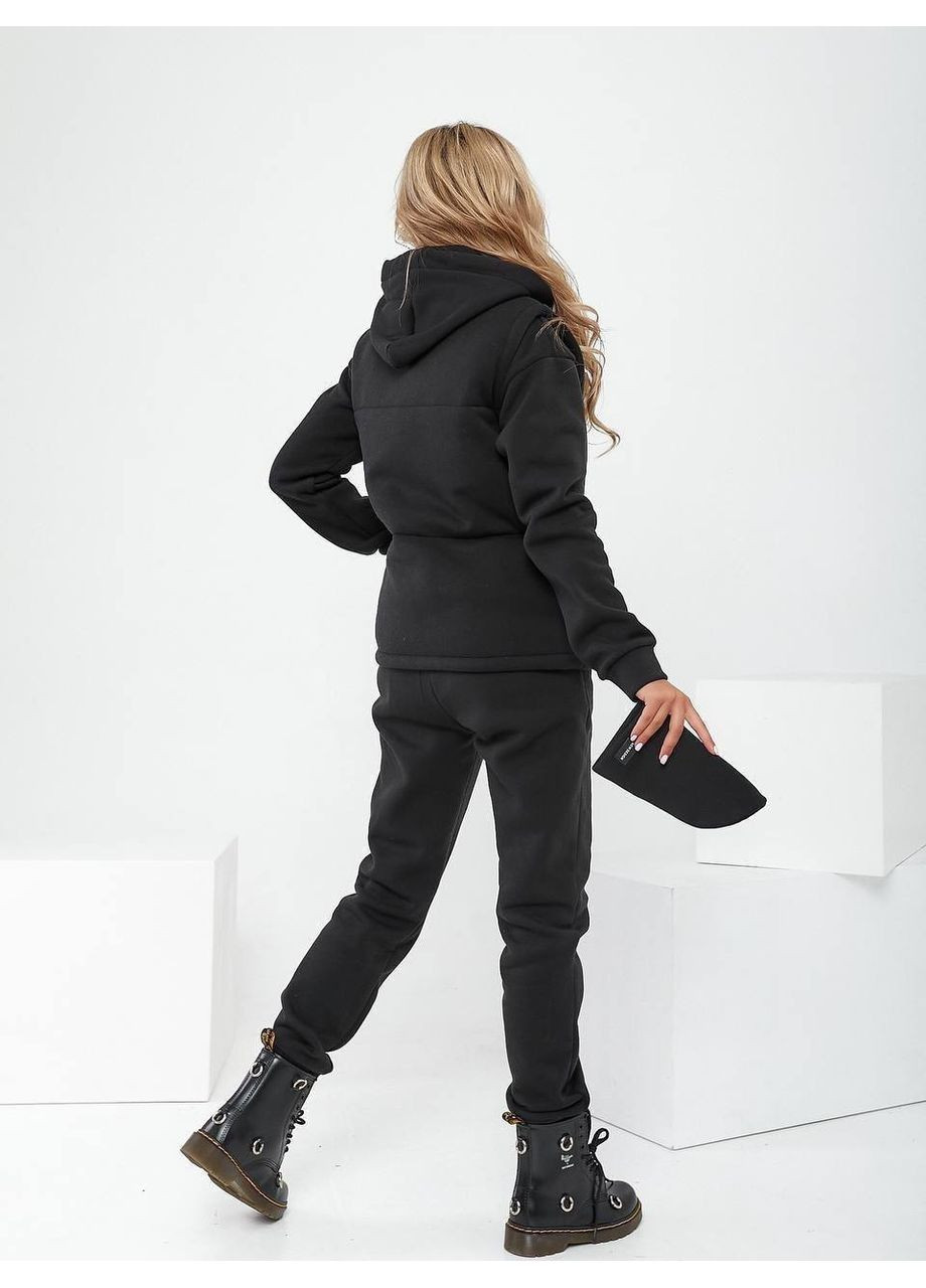 Костюм 4-ка из теплой тринитки с начесом (замеры в описании) DK/DL Мода без кордонів (368760517)