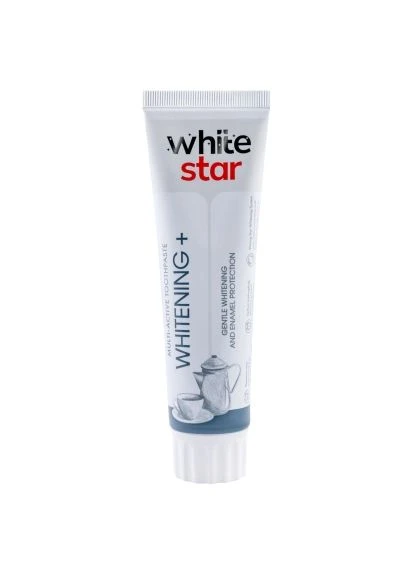 Зубная паста Whitening+ 100 мл (3800237400300) White Star Whitening+ 100 мл (401012238)
