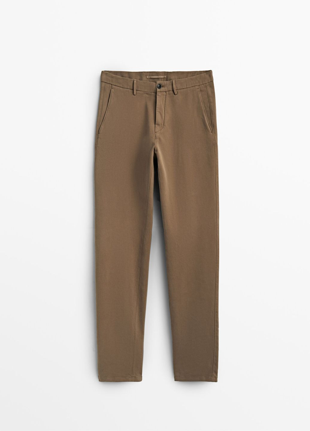 Штани чино regular з бавовни Massimo Dutti (316578892)