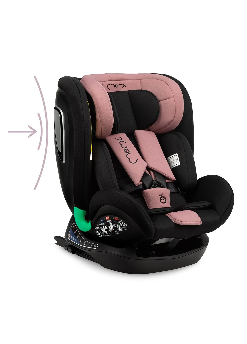 Автокресло URSO I-Size 0-36kg Pink MoMi (378578069)