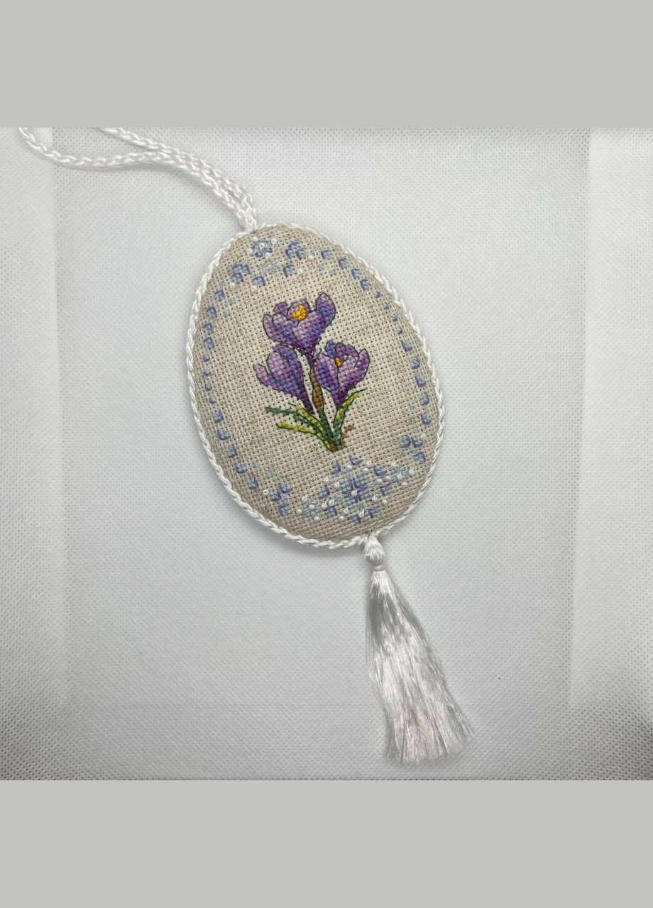 Набор для создания вышитой игрушки "Весенняя фантазия", 7х10,5 см, 3 шт No Brand (340484988)