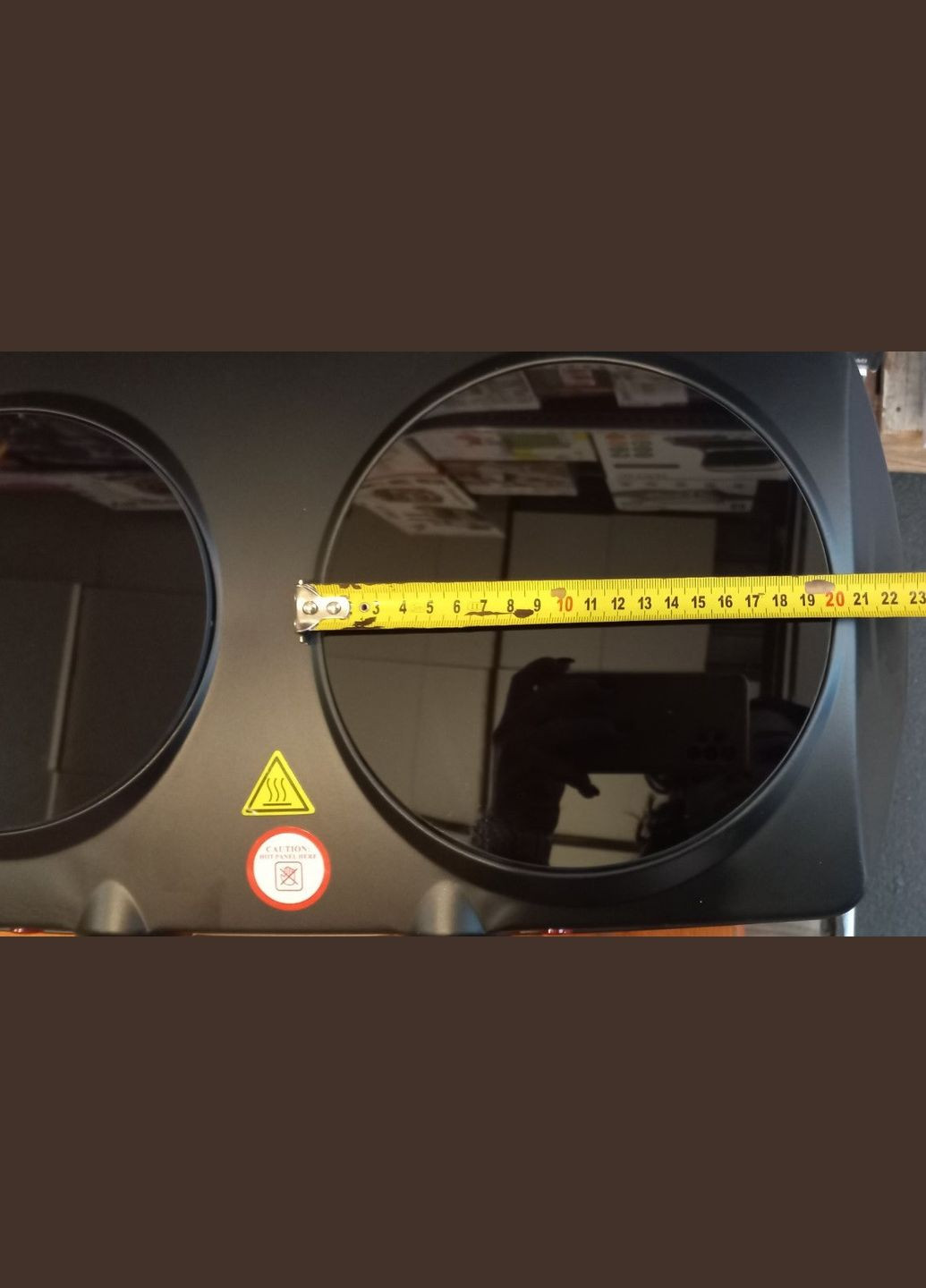 Инфракрасная плита 62271 на 2 комфорта на запчасти Edenberg (323213600)