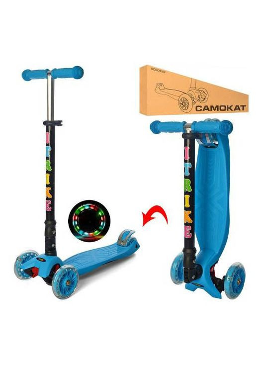 Самокат дитячий триколісний складний iTrike (302980800)