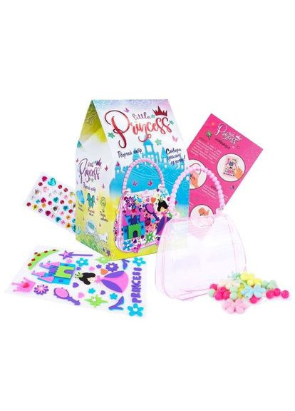 Набор для творчества Little Princess браслеты из бусин наклейки стразы ProDobro (367090484)