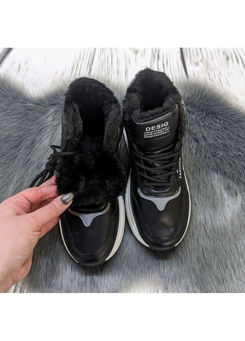 Черевики жіночі зимові Панда (315019548)